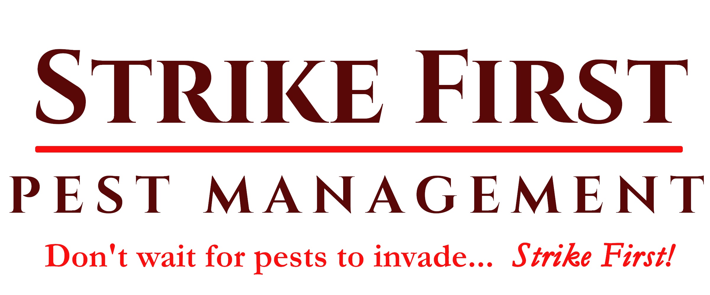 Strike First Pest Management Logo